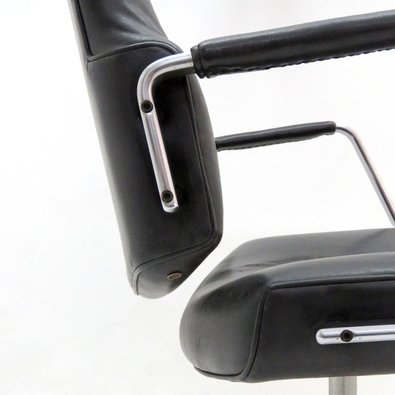 Mid-20th Century Preben Fabricius and Jørgen Kastholm Office Chair Model FK84 For Sale
