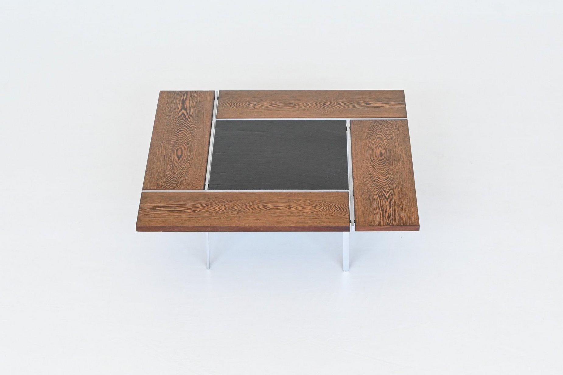 Preben Fabricius BO 750 coffee table in wenge Bo-Ex Denmark 1970 For Sale 9