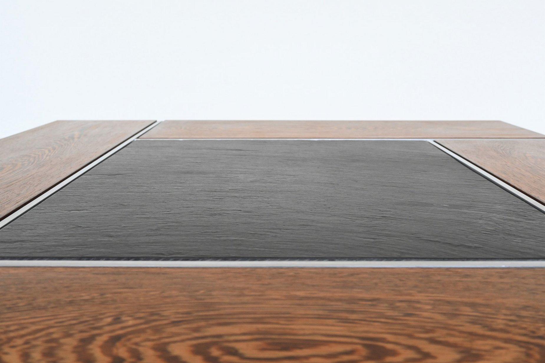 Late 20th Century Preben Fabricius BO 750 coffee table in wenge Bo-Ex Denmark 1970 For Sale