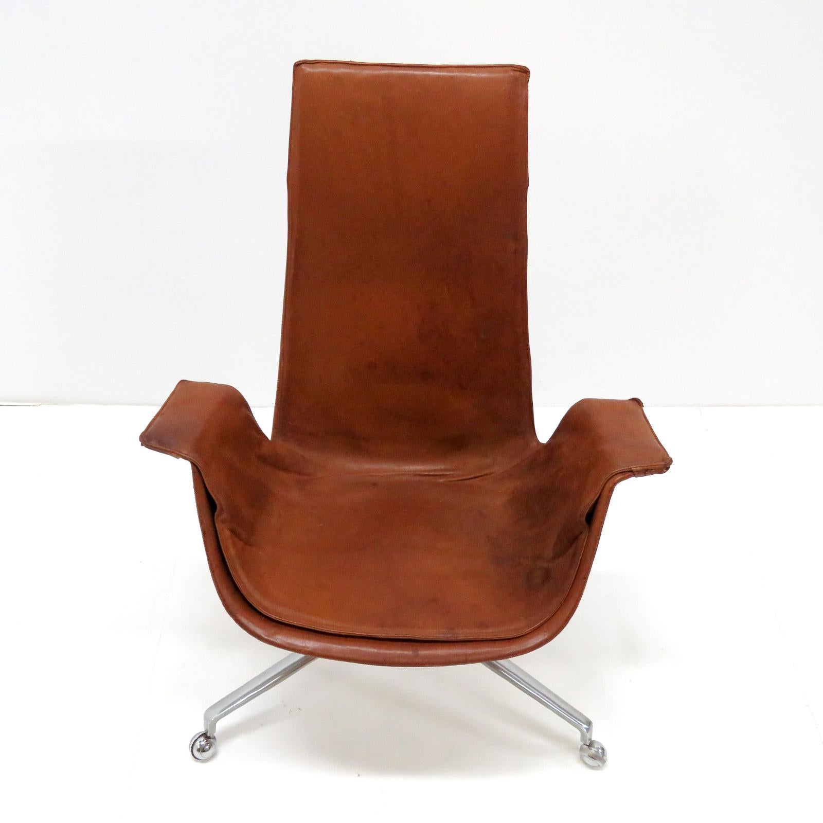Mid-Century Modern Preben Fabricius Jorgen Kastholm Bird Chairs Kill, 1964