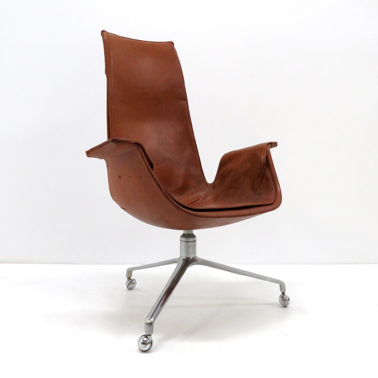 Danish Preben Fabricius Jorgen Kastholm Bird Chairs Kill, 1964
