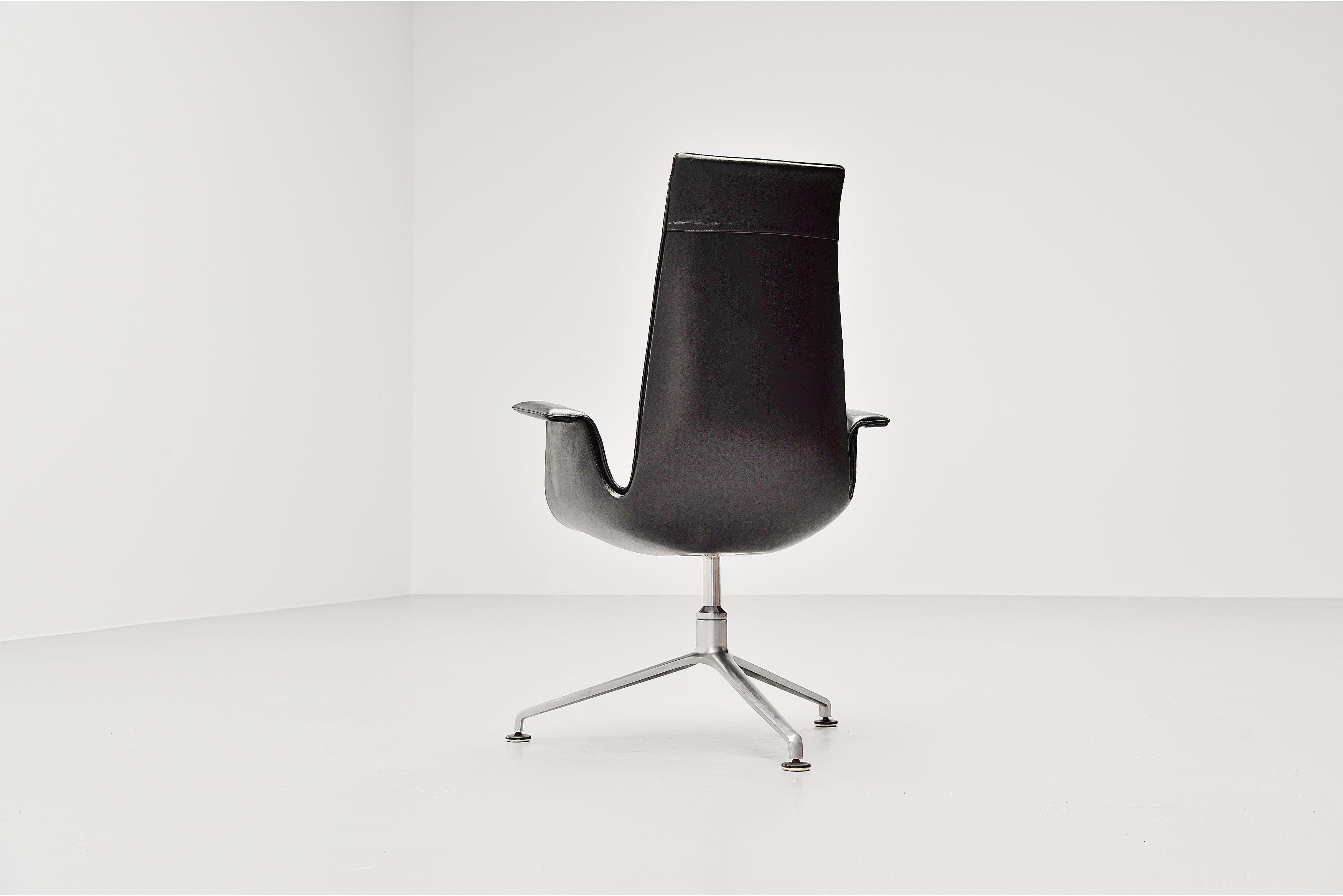 Aluminum Preben Fabricius Jorgen Kastholm Bird Chairs Set Kill 1964 For Sale