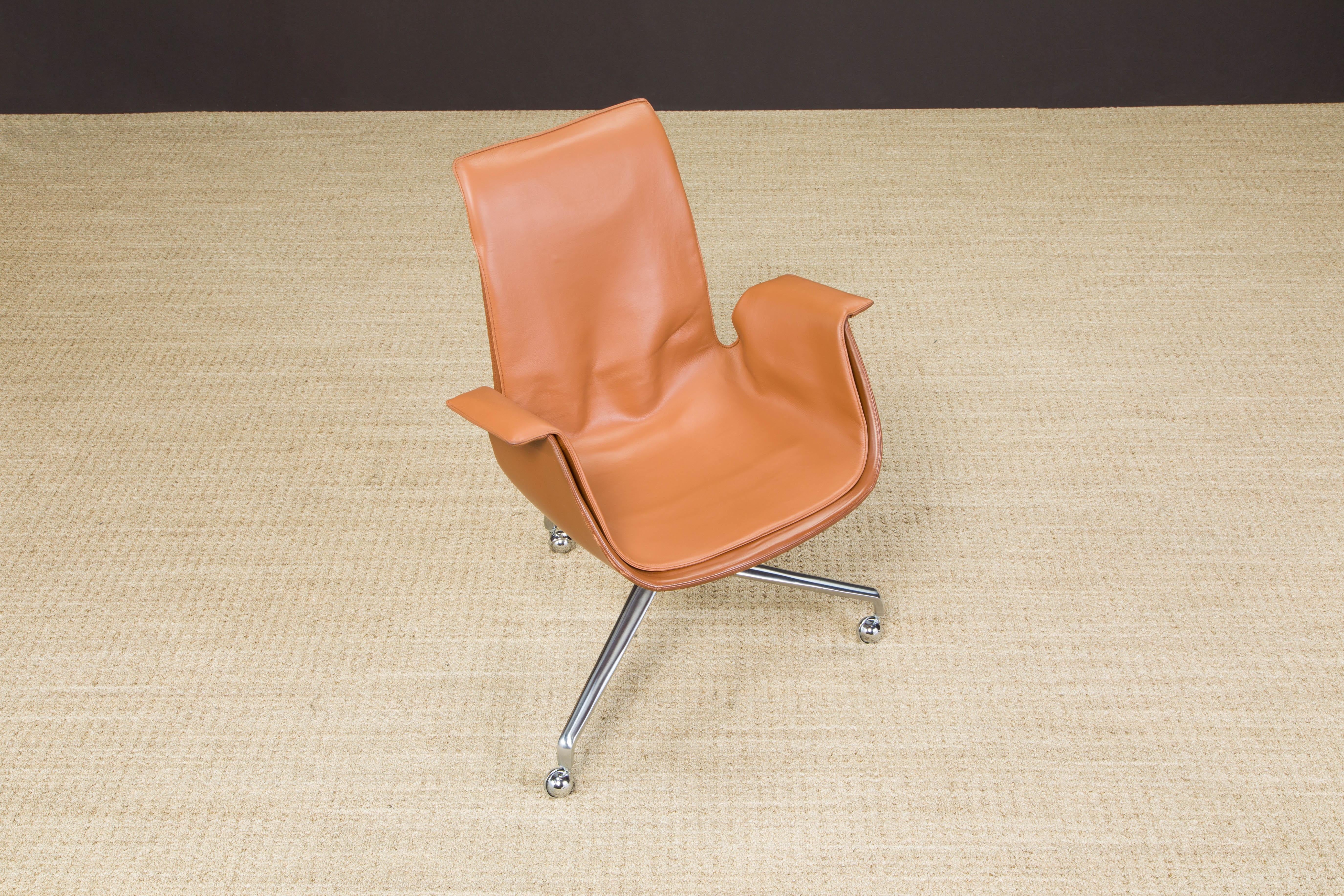 Preben Fabricius & Jørgen Kastholm 'Bird' Chair for Alfred Kill, 1960s, Signed In Good Condition In Los Angeles, CA