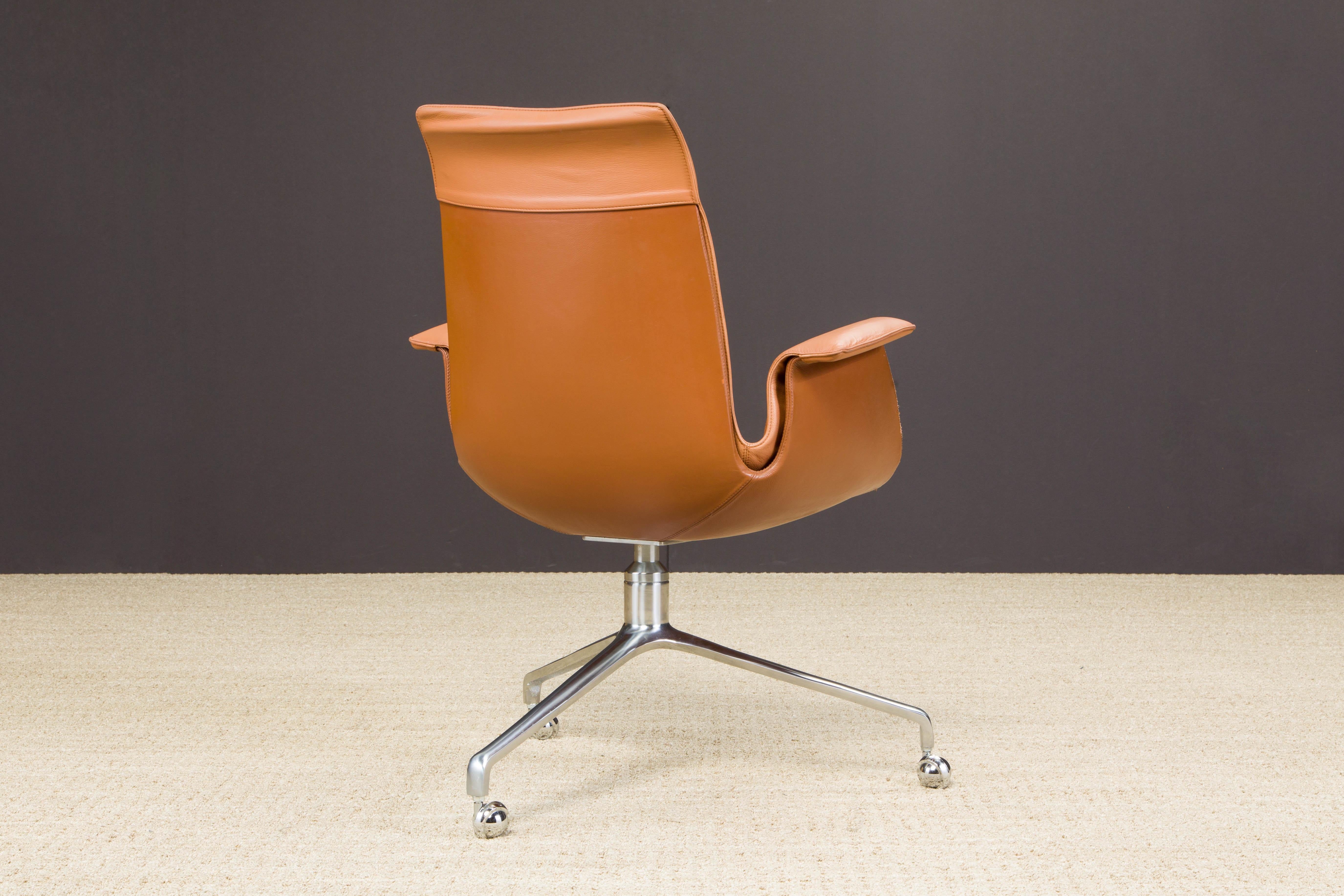 Mid-20th Century Preben Fabricius & Jørgen Kastholm 'Bird' Chair for Alfred Kill, 1960s, Signed