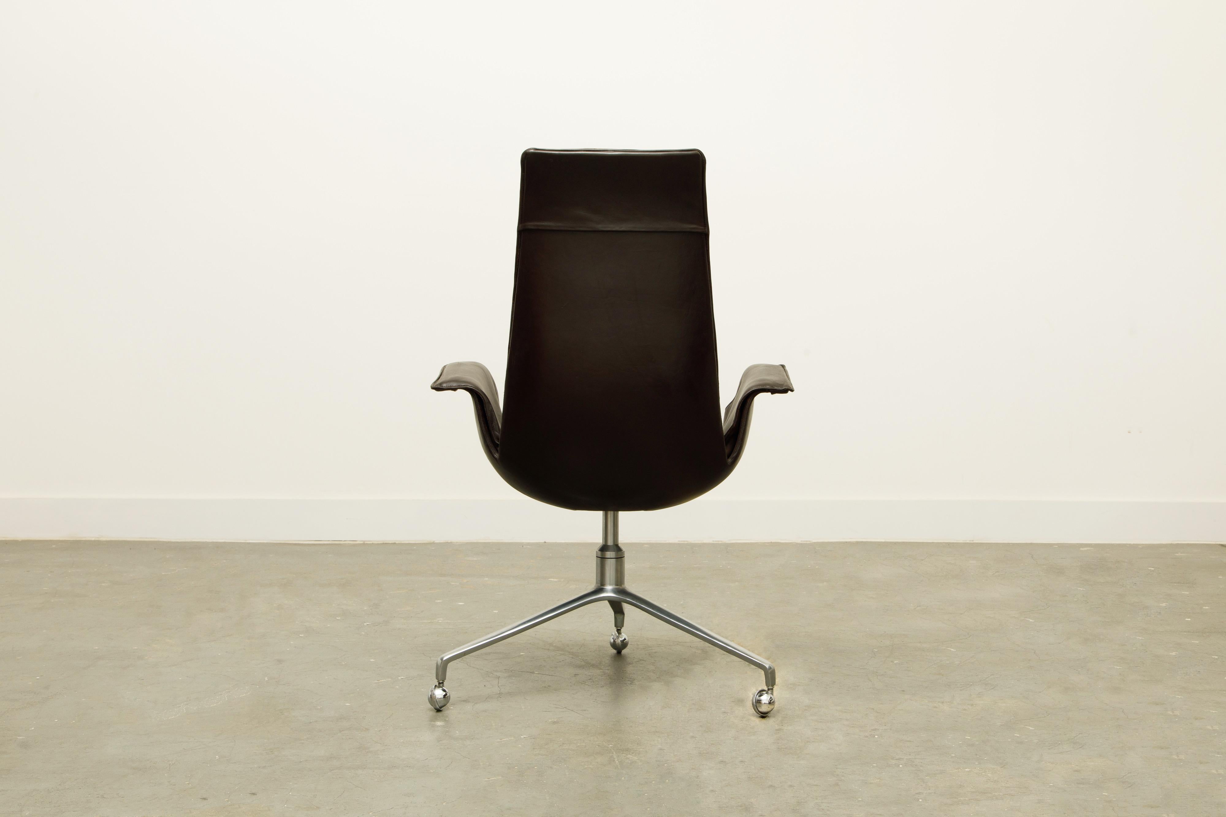 Mid-20th Century Preben Fabricius & Jørgen Kastholm 'Bird' Chair for Alfred Kill International