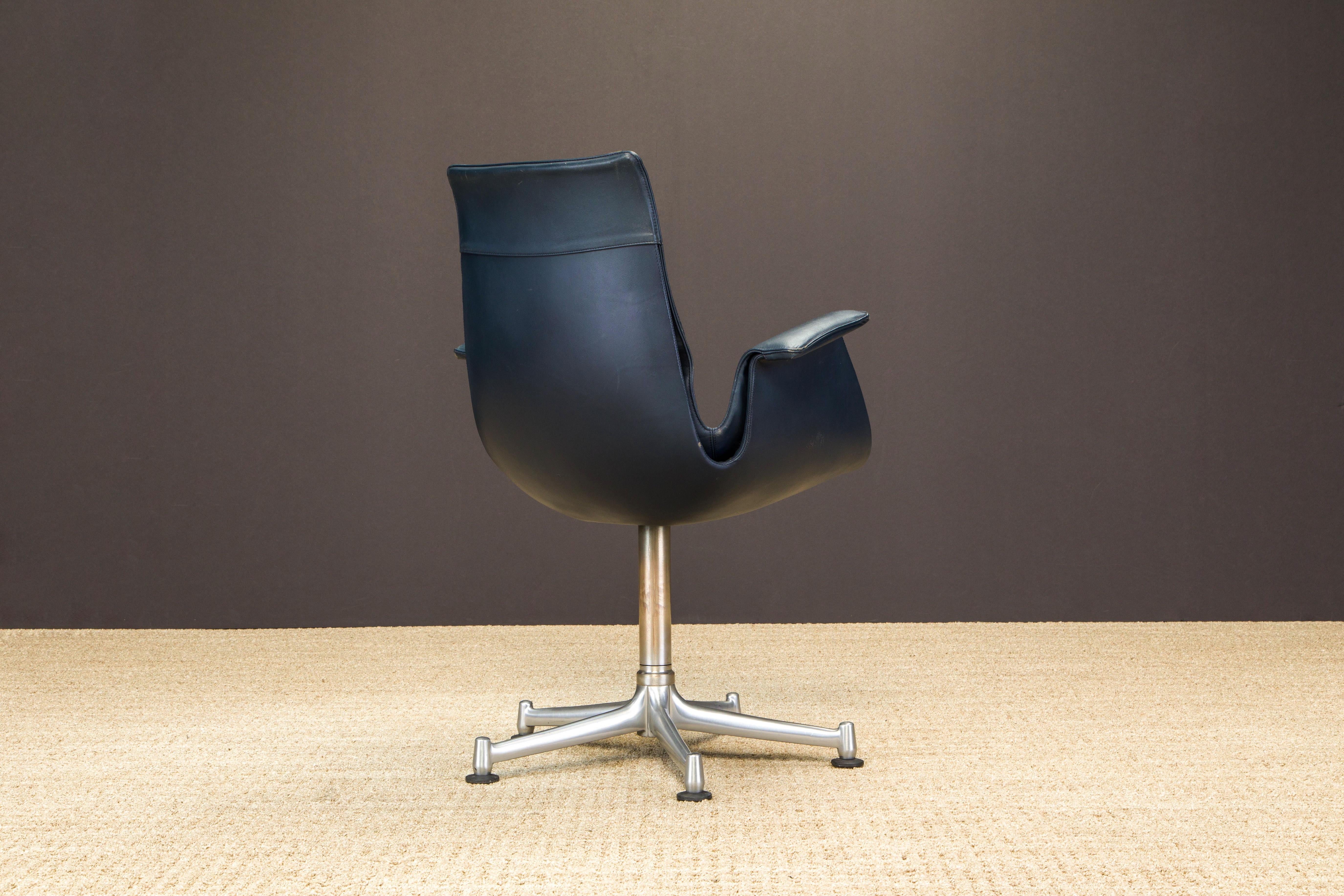 Preben Fabricius & Jørgen Kastholm 'Bird' Chairs for Alfred Kill, 1960s, Signed For Sale 2