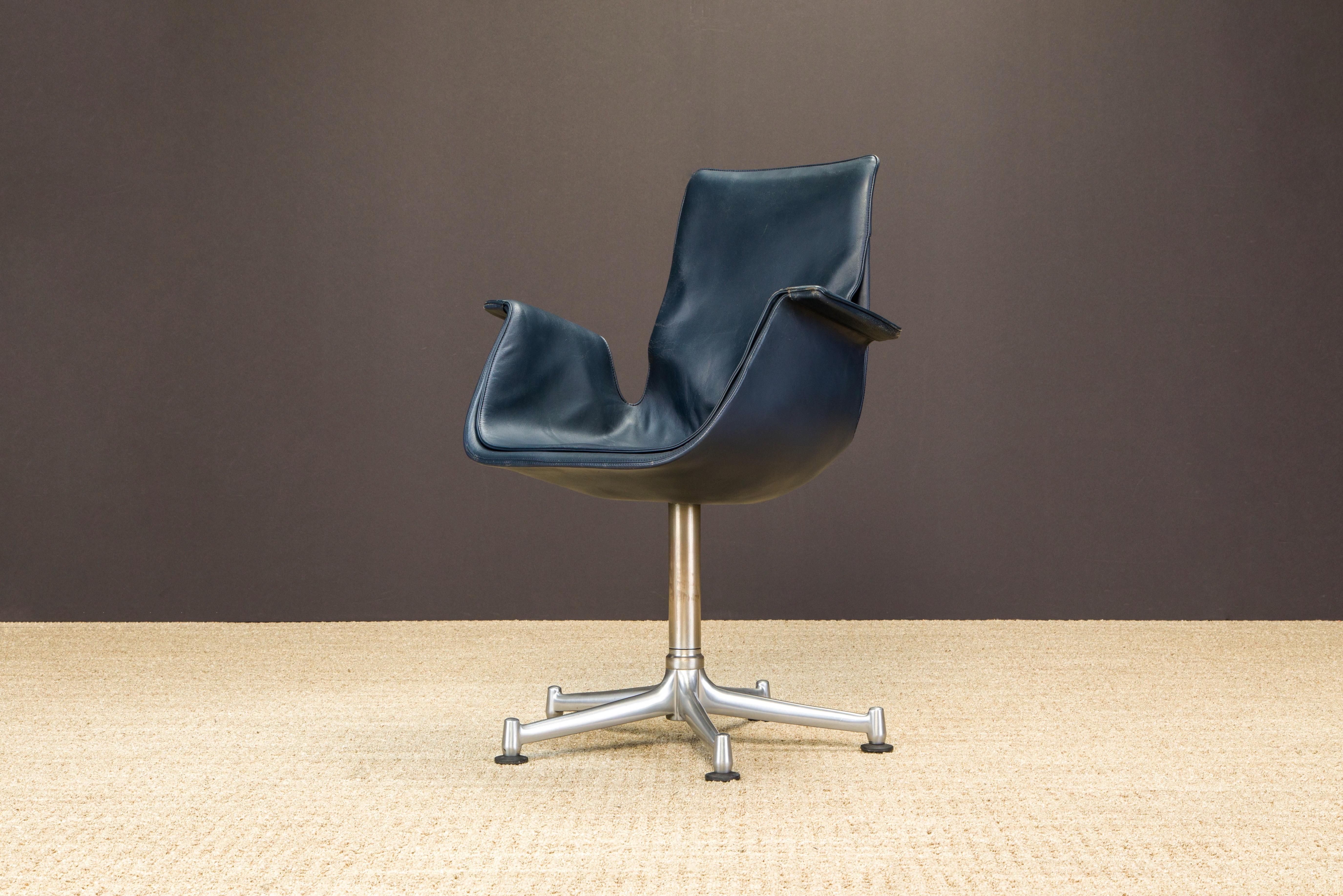 Preben Fabricius & Jørgen Kastholm 'Bird' Chairs for Alfred Kill, 1960s, Signed For Sale 6