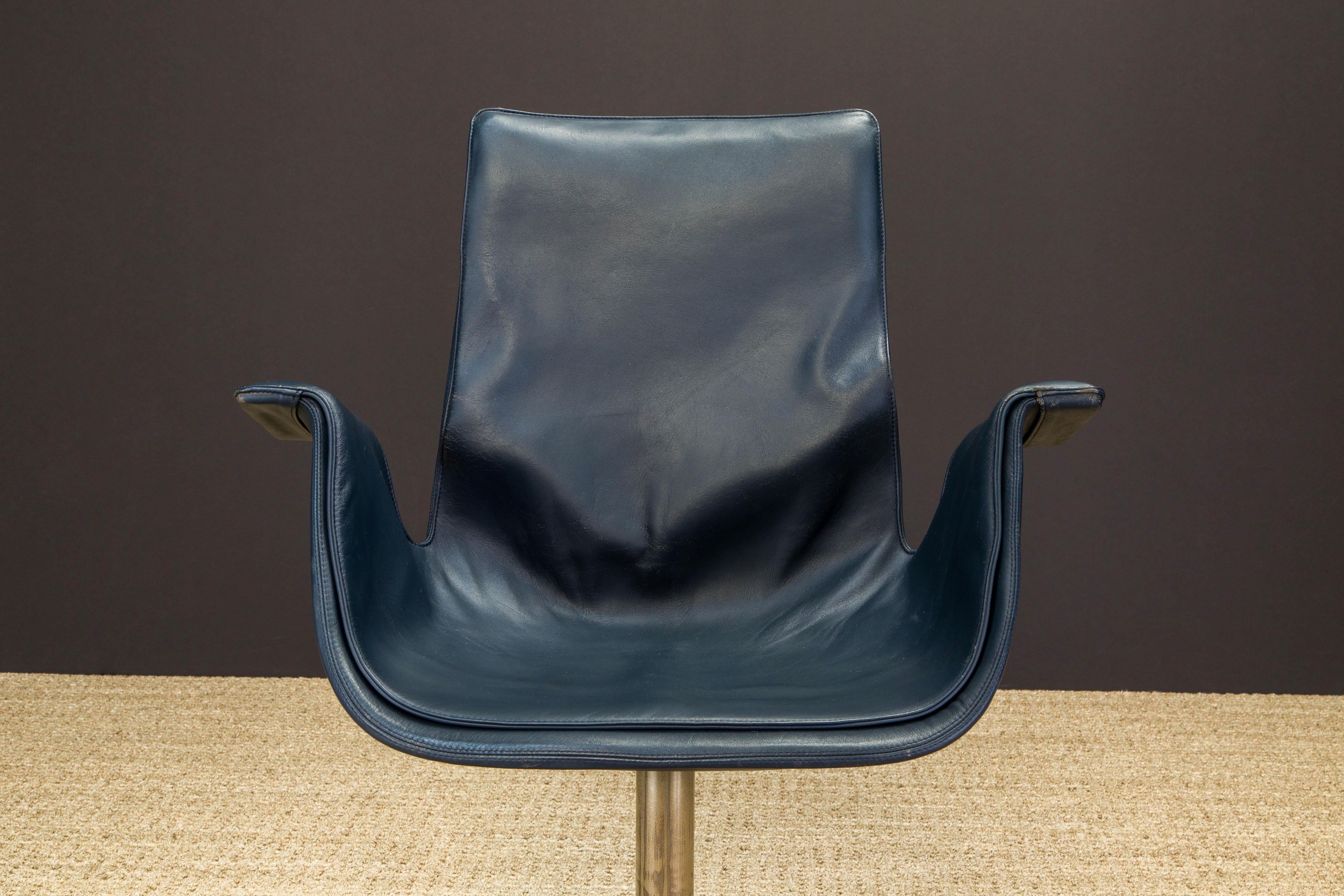 Preben Fabricius & Jørgen Kastholm 'Bird' Chairs for Alfred Kill, 1960s, Signed For Sale 8