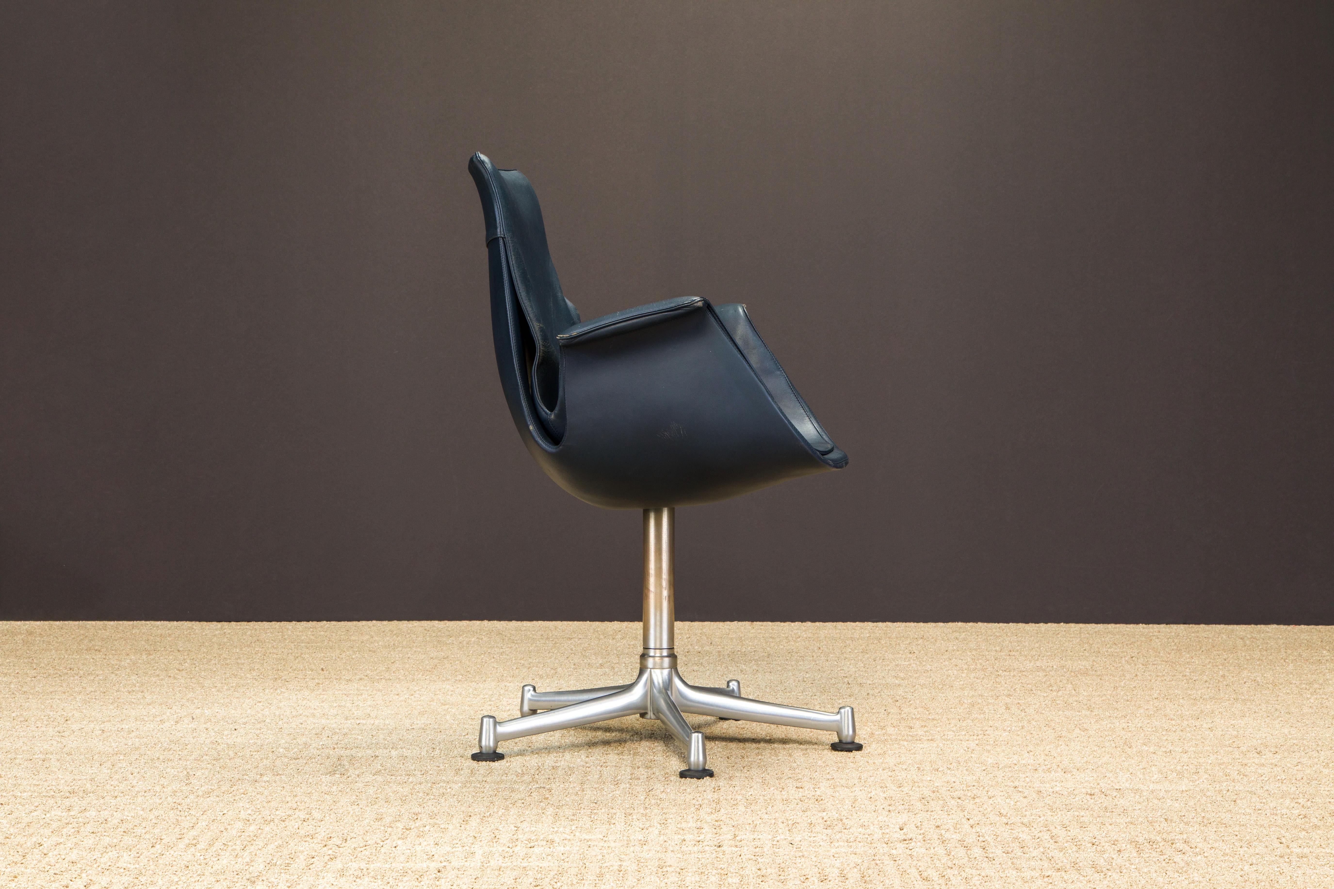 Preben Fabricius & Jørgen Kastholm Chaises 'Bird' pour Alfred Kill, 1960s, Signé en vente 2