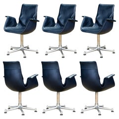 Preben Fabricius & Jørgen Kastholm 'Bird' Chairs for Alfred Kill, 1960s, Signed