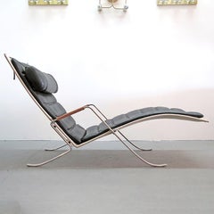 Preben Fabricius Jørgen Kastholm FK 87 'Grasshopper' Chaise Longue