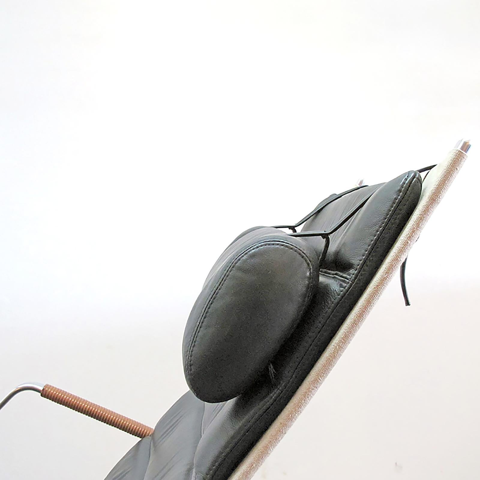 Preben Fabricius Jørgen Kastholm FK 87 'Grasshopper' Chaise Longue im Angebot 1