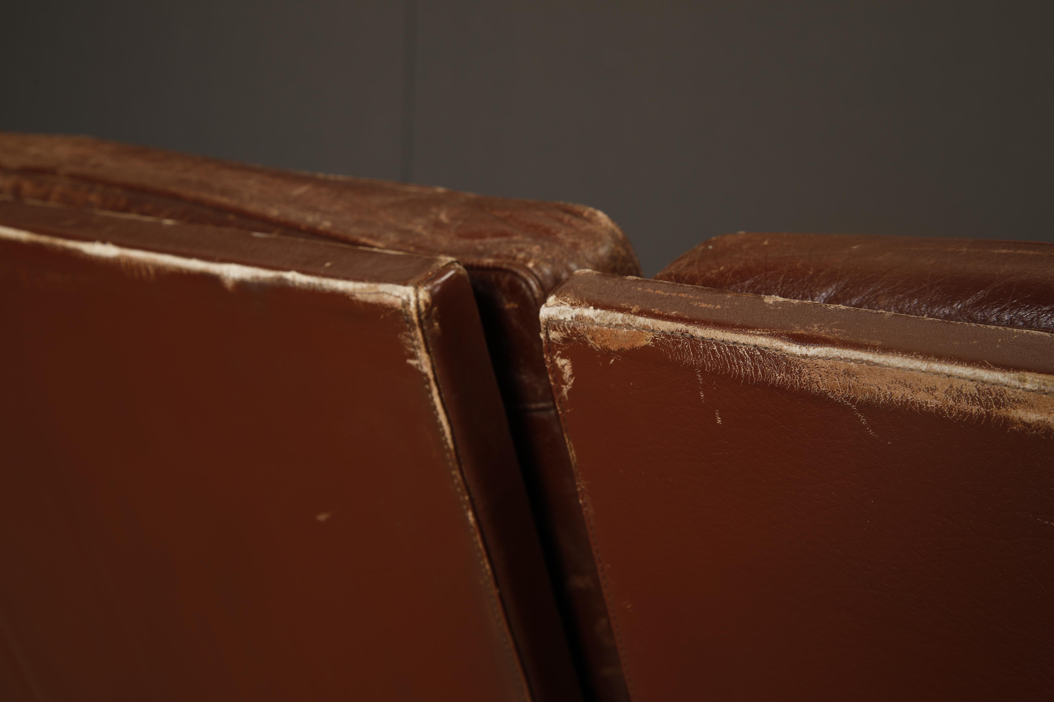 Preben Fabricius & Jørgen Kastholm for Alfred Kill 'FK-6720' Leather Sofa, 1960s For Sale 10
