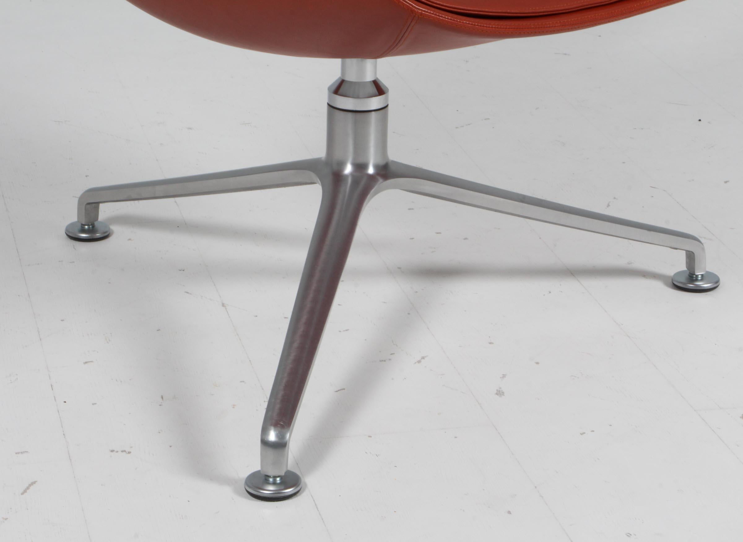 Danish Preben Fabricius & Jørgen Kastholm, Lounge Chair, Model FK 86