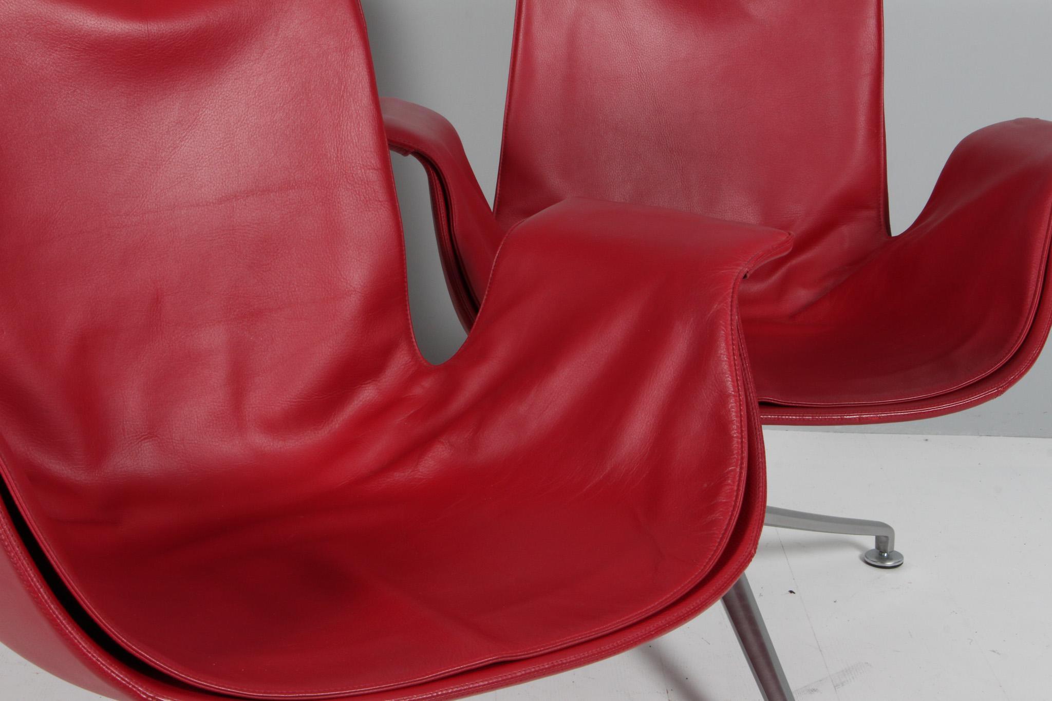 Danish Preben Fabricius & Jørgen Kastholm, Lounge Chair, Model FK 86 For Sale