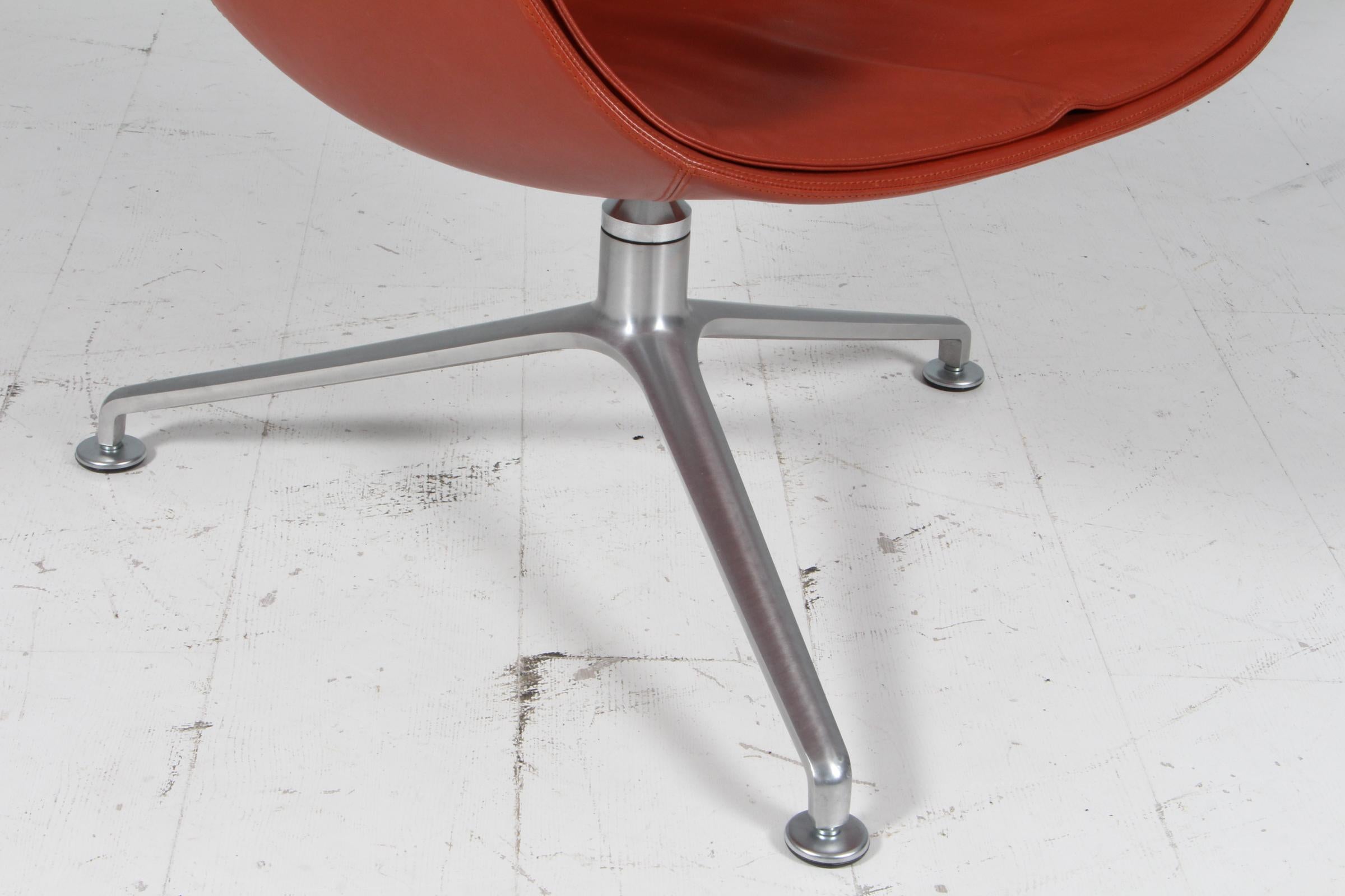 Mid-20th Century Preben Fabricius & Jørgen Kastholm, Lounge Chair, Model FK 86 For Sale