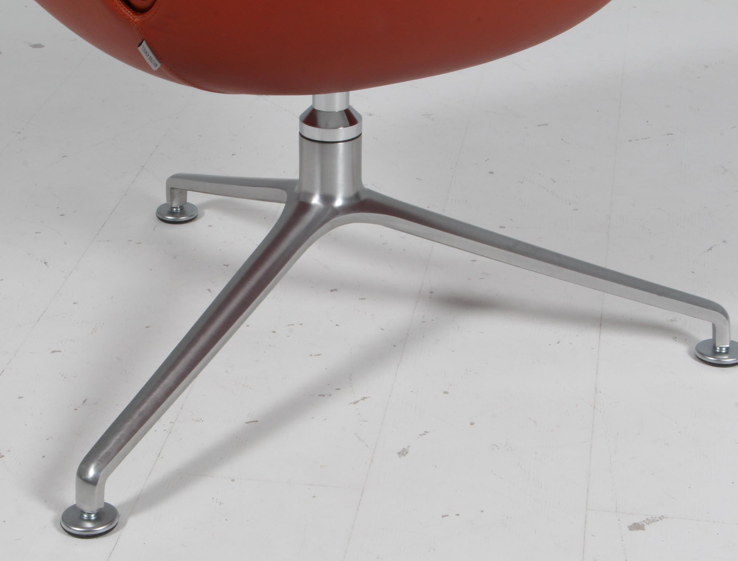 Stainless Steel Preben Fabricius & Jørgen Kastholm, Lounge Chair, Model FK 86