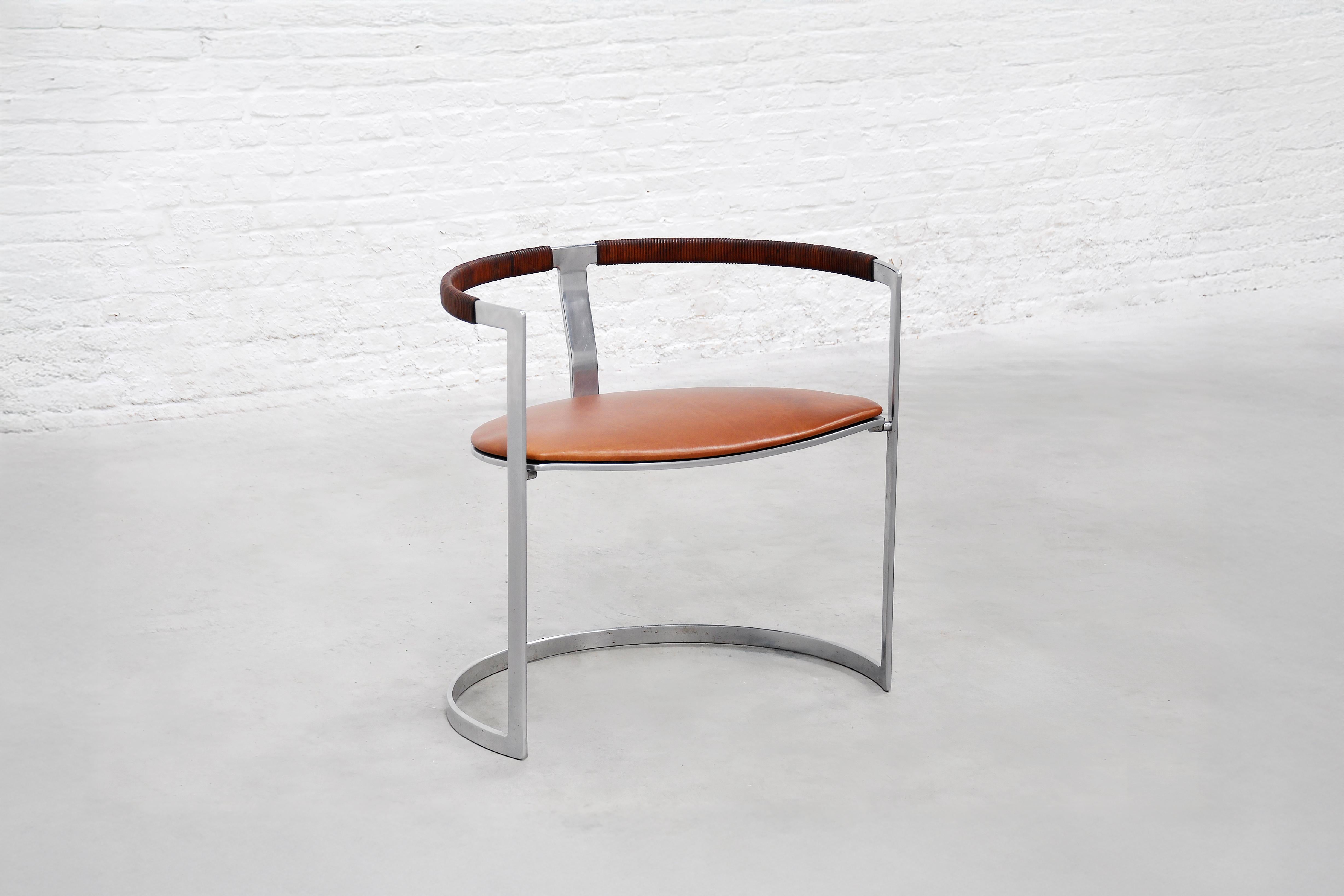 Designed in the 1960s by Preben Fabricius and Jørgen Kastholm for BO-EX, the BO-591 