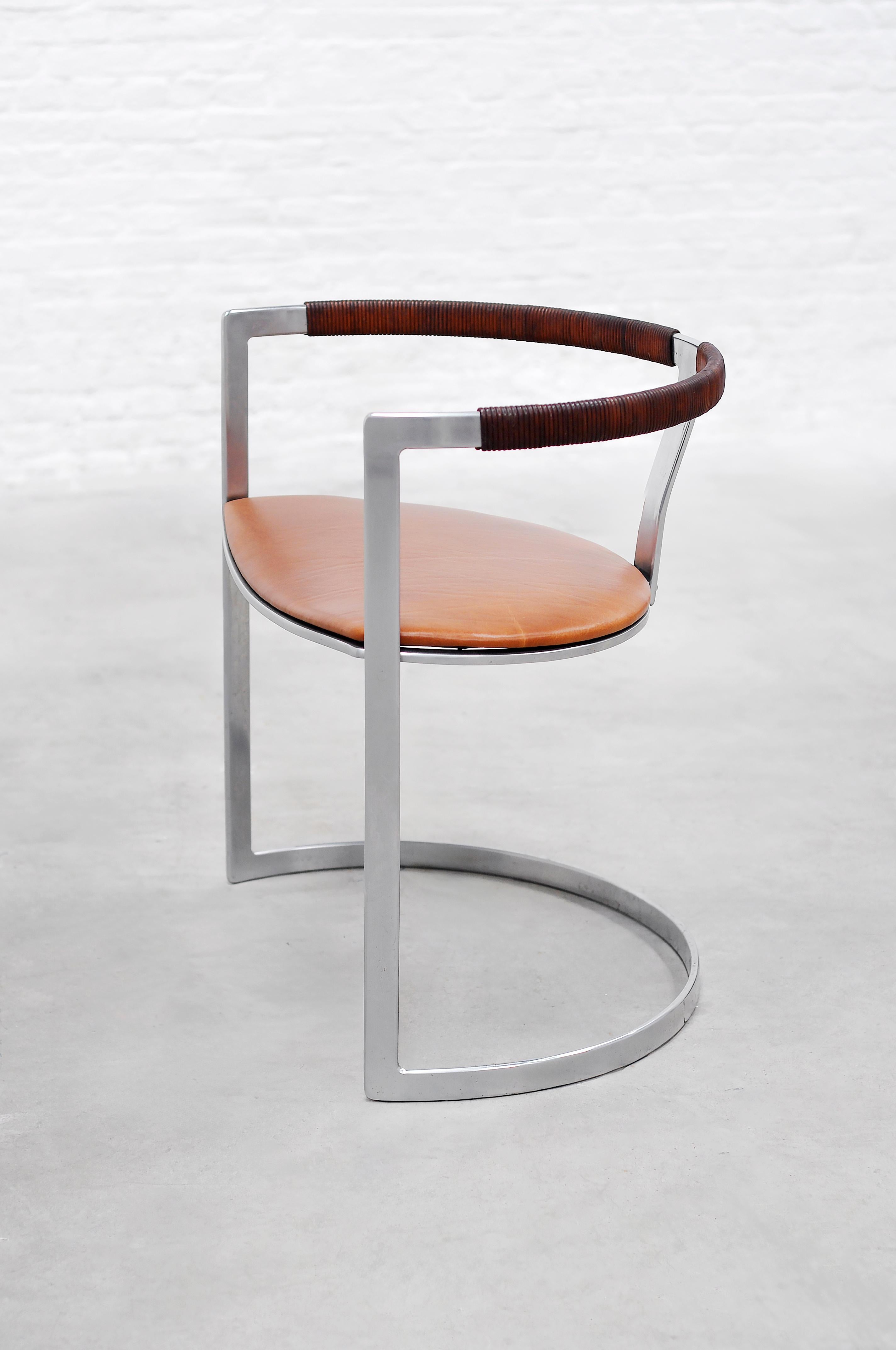 Preben Fabricius & Jørgen Kastholm Model BO-591 chair  for BO-EX, Denmark, 1960s 1