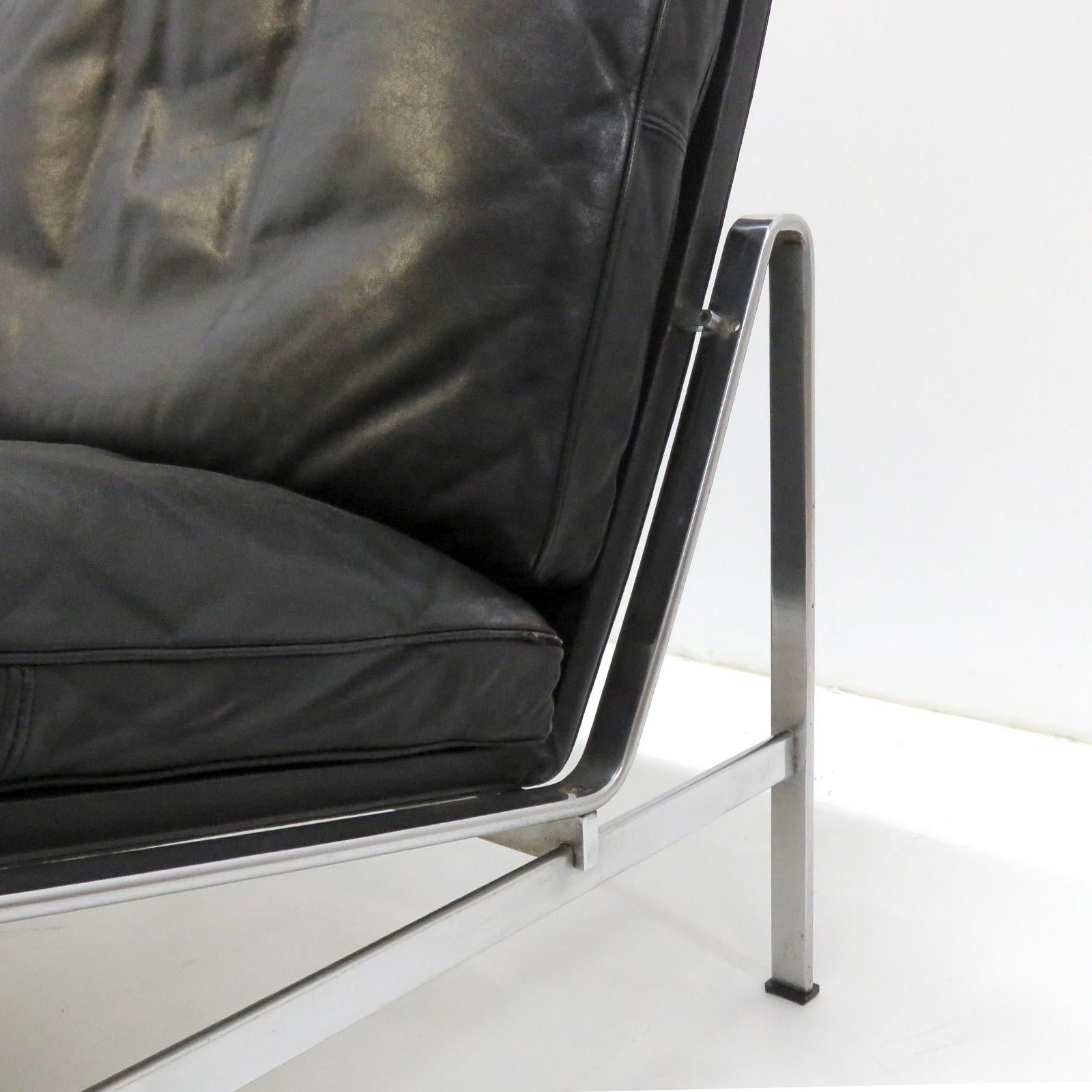 Mid-20th Century Preben Fabricius & Jørgen Kastholm Two Seater Sofa 'FK 6720', 1960 For Sale