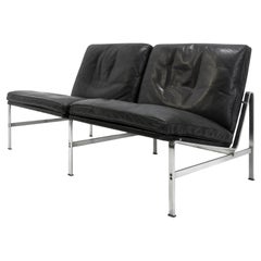 Preben Fabricius & Jørgen Kastholm Sofá de dos plazas "FK 6720", 1960