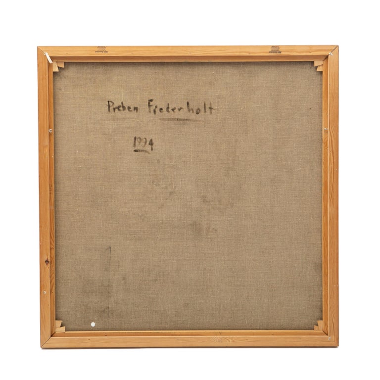 Preben Fjederholt Landscape Painting For Sale at 1stDibs