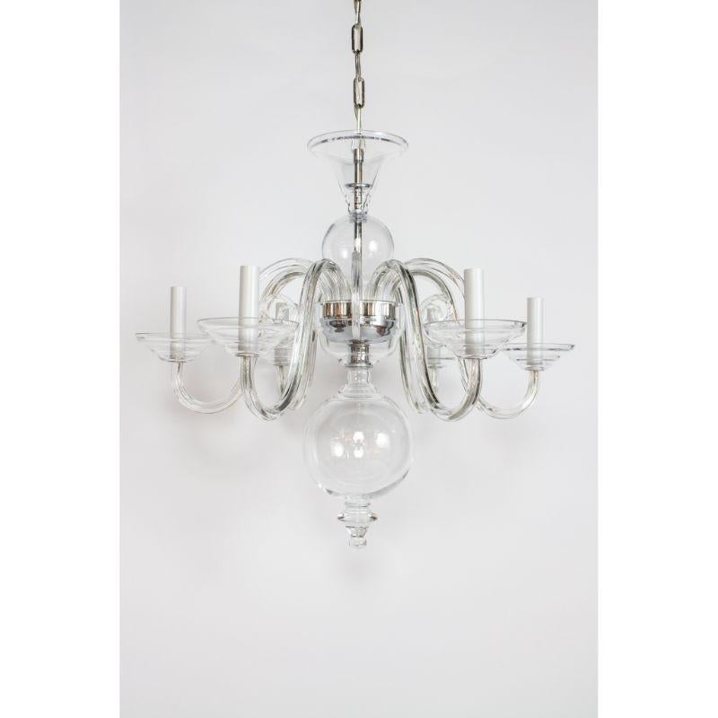 Czech Preciosa Clear Glass Chandelier