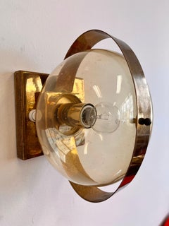 Preciosa Gold Wall Lamp or Table Lamp / Kamenický Šenov, 1970s