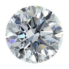 Precious 0.52ct Triple Excellent Ideal Cut Round Diamond - IGI Certified