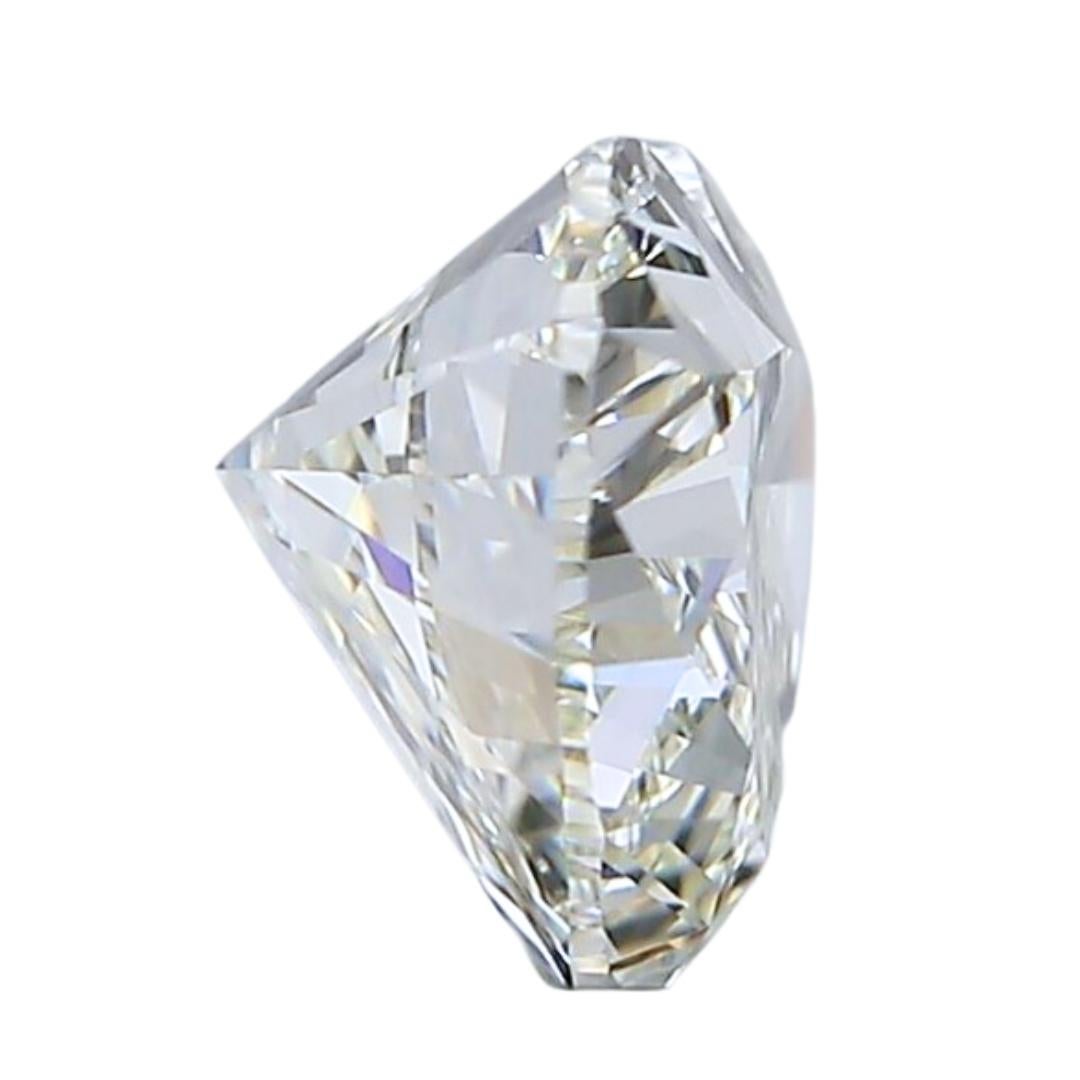 Precious 0.73ct Ideal Cut Heart-Shaped Diamond - GIA Certified In New Condition In רמת גן, IL