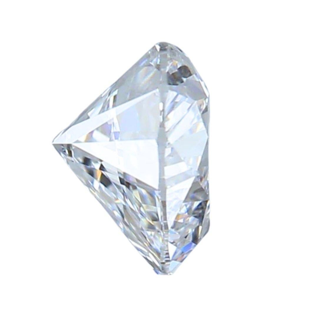 Wertvoller 1,00ct herzförmiger natürlicher Diamant - IGI zertifiziert Damen im Angebot