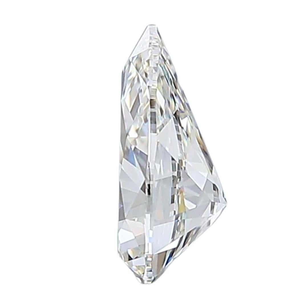 Precious 1.00ct Ideal Cut Natural Diamond - IGI Certified In New Condition For Sale In רמת גן, IL
