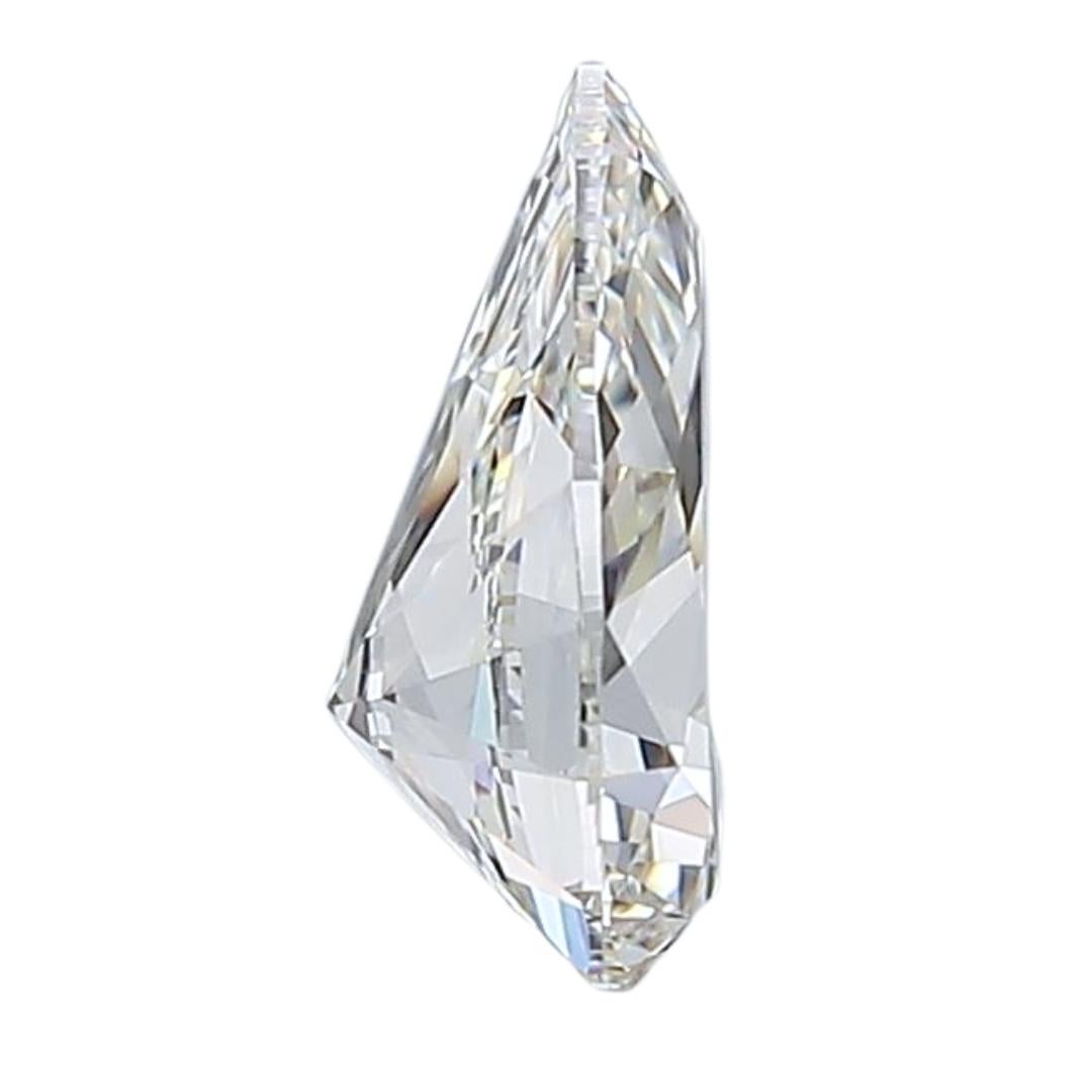 Diamant naturel de 1,00 carat de taille idéale, certifié IGI Pour femmes en vente