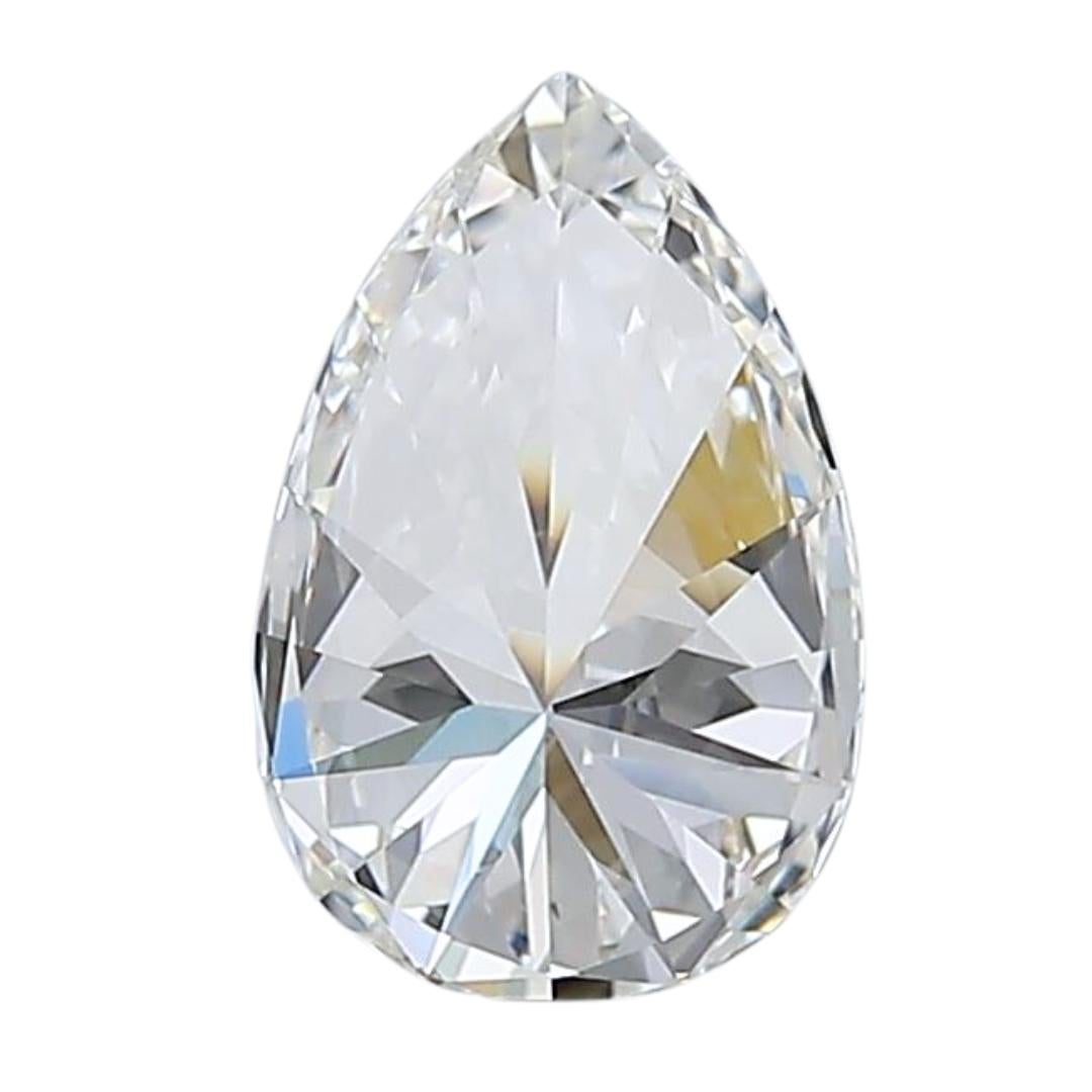 Diamant naturel de 1,00 carat de taille idéale, certifié IGI en vente 1