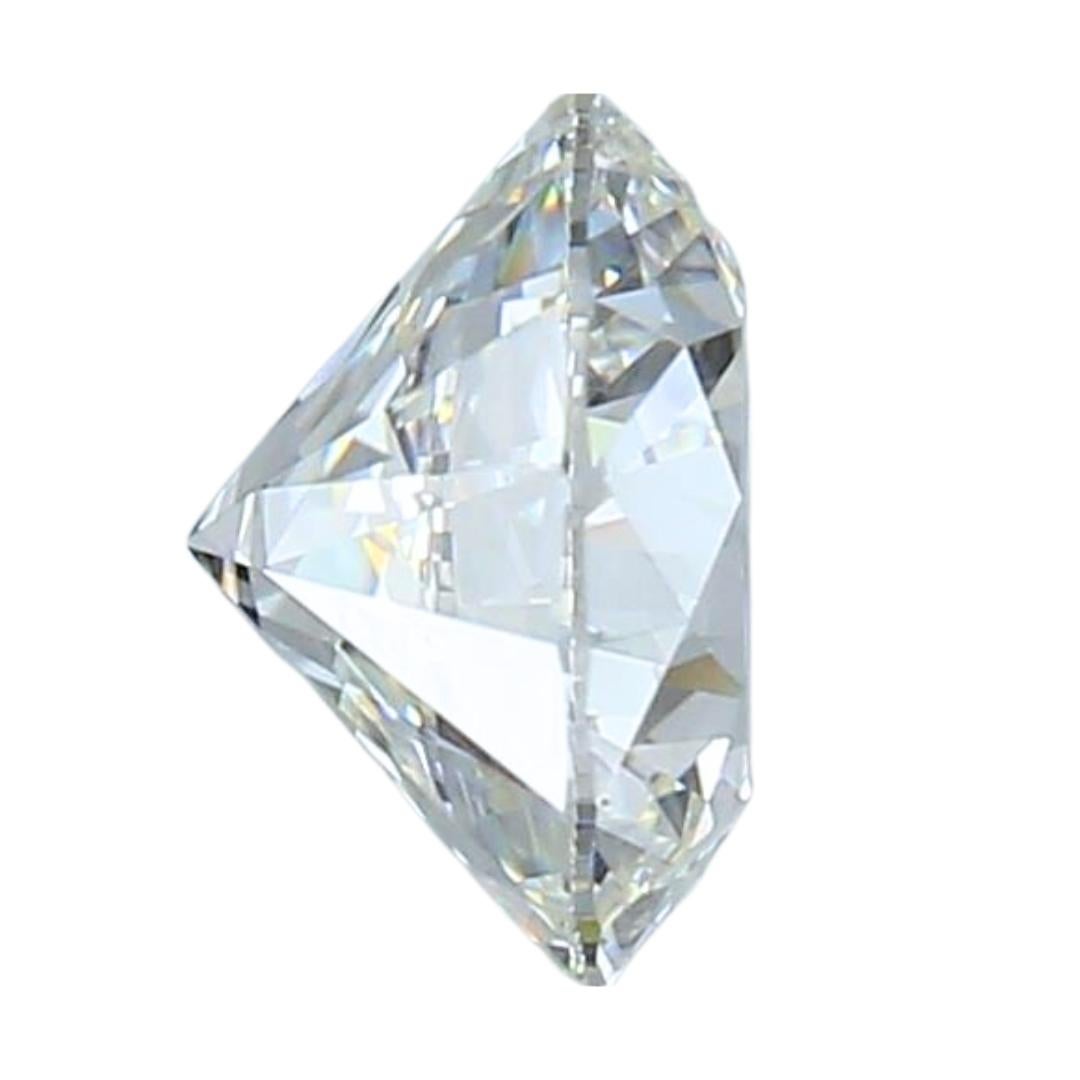 Edelstein 1,12ct Ideal Cut Round Diamond - GIA zertifiziert (Rundschliff) im Angebot