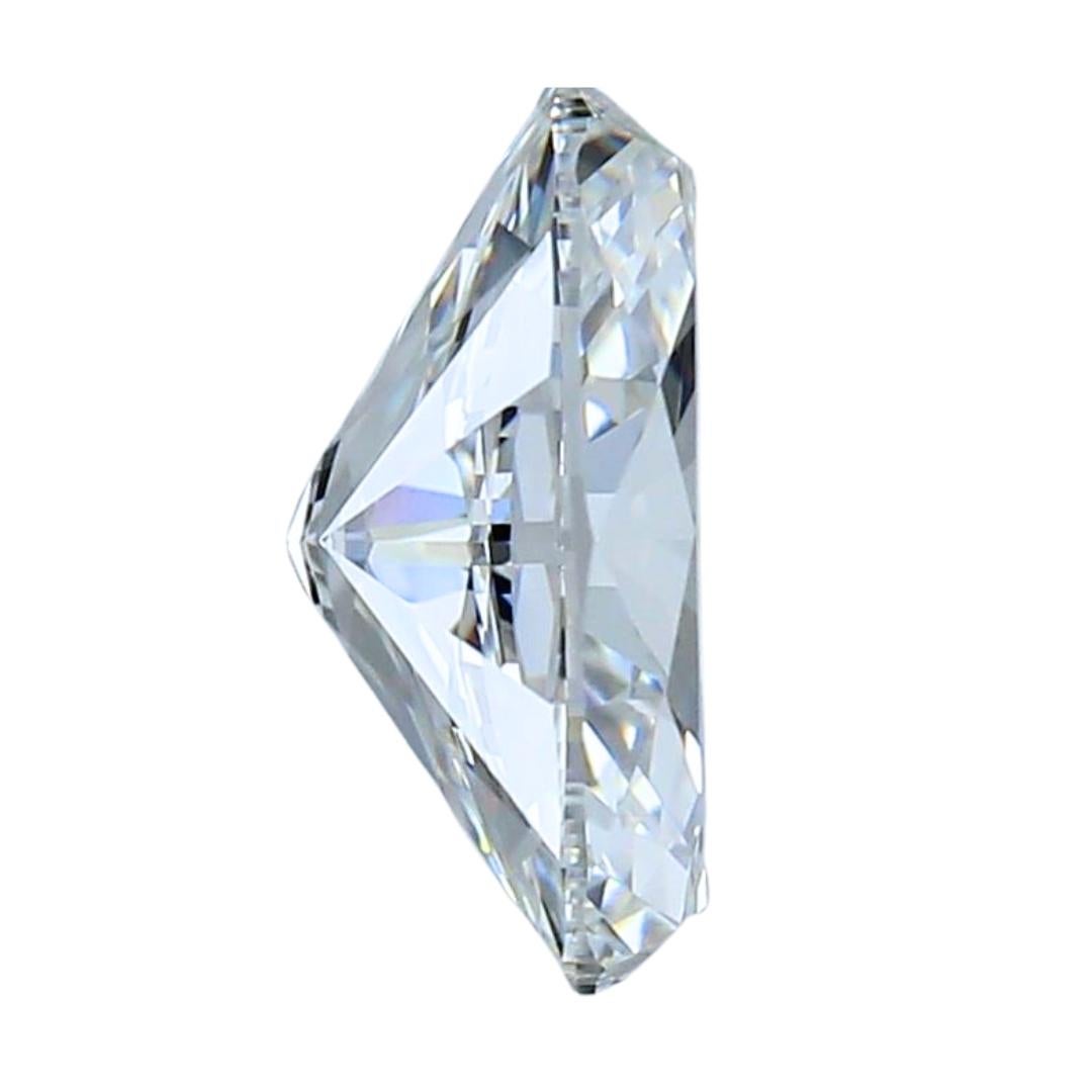 Precious 1.59ct Ideal Cut Oval-Shaped Diamond - GIA Certified In New Condition For Sale In רמת גן, IL