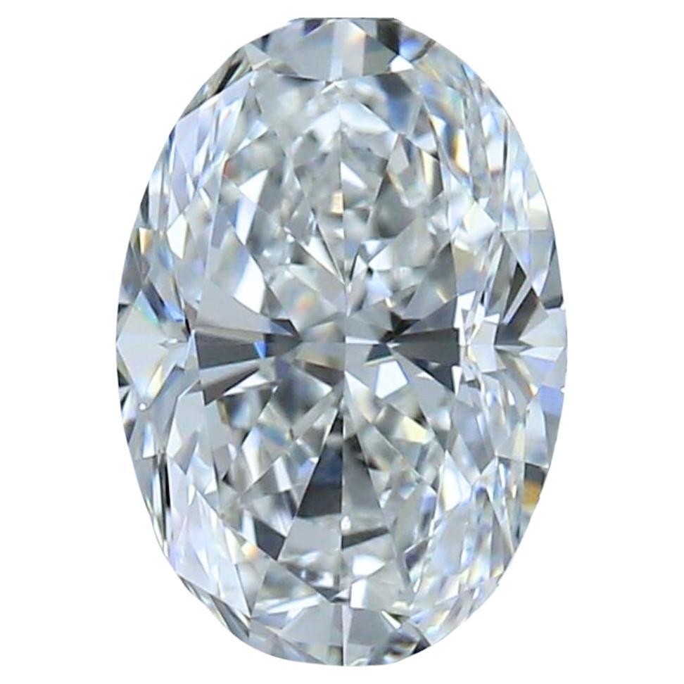 Precioso diamante ovalado de talla ideal de 1,59 ct - Certificado GIA en venta