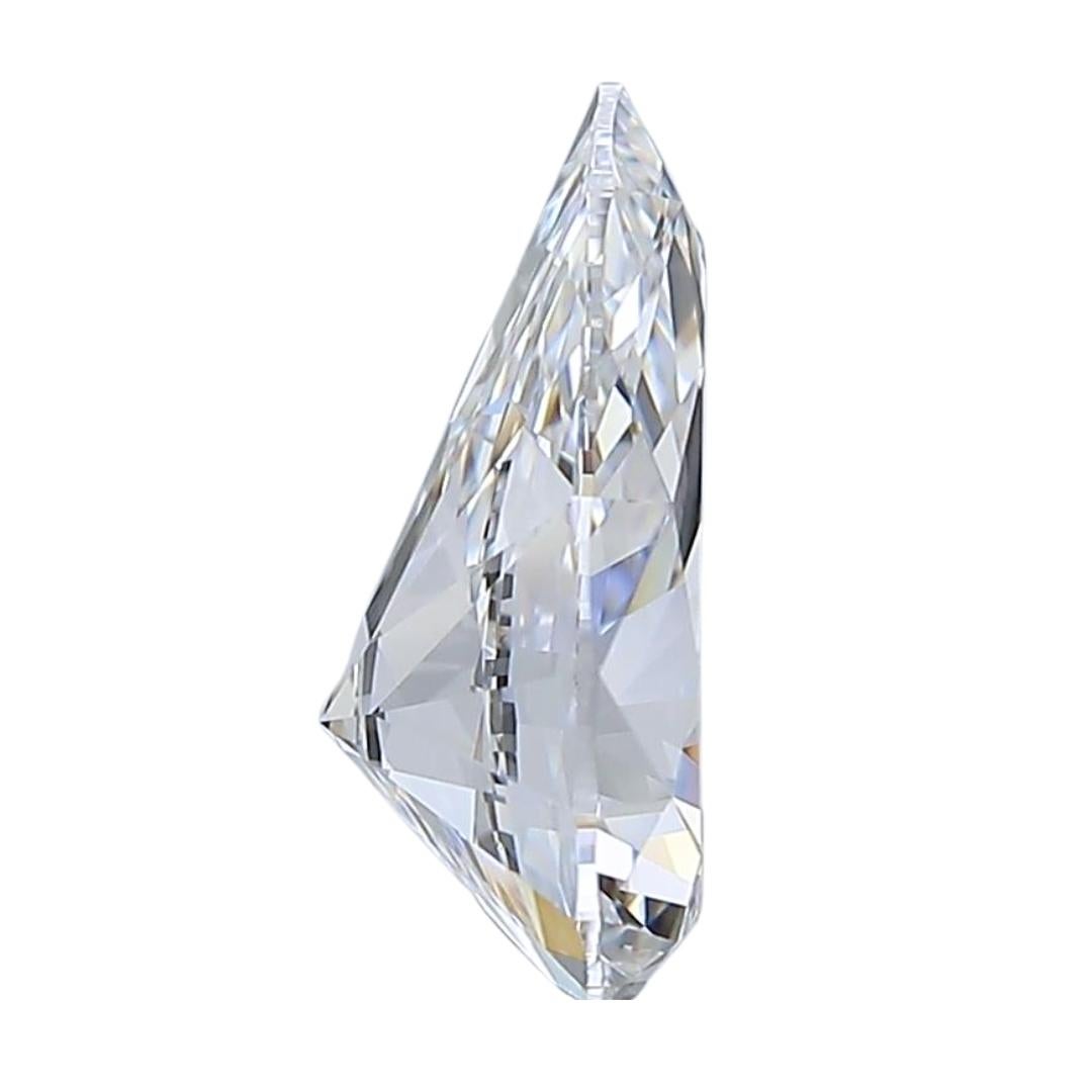 Pear Cut Precious 2.02ct Ideal Cut Natural Diamond - GIA Certified For Sale