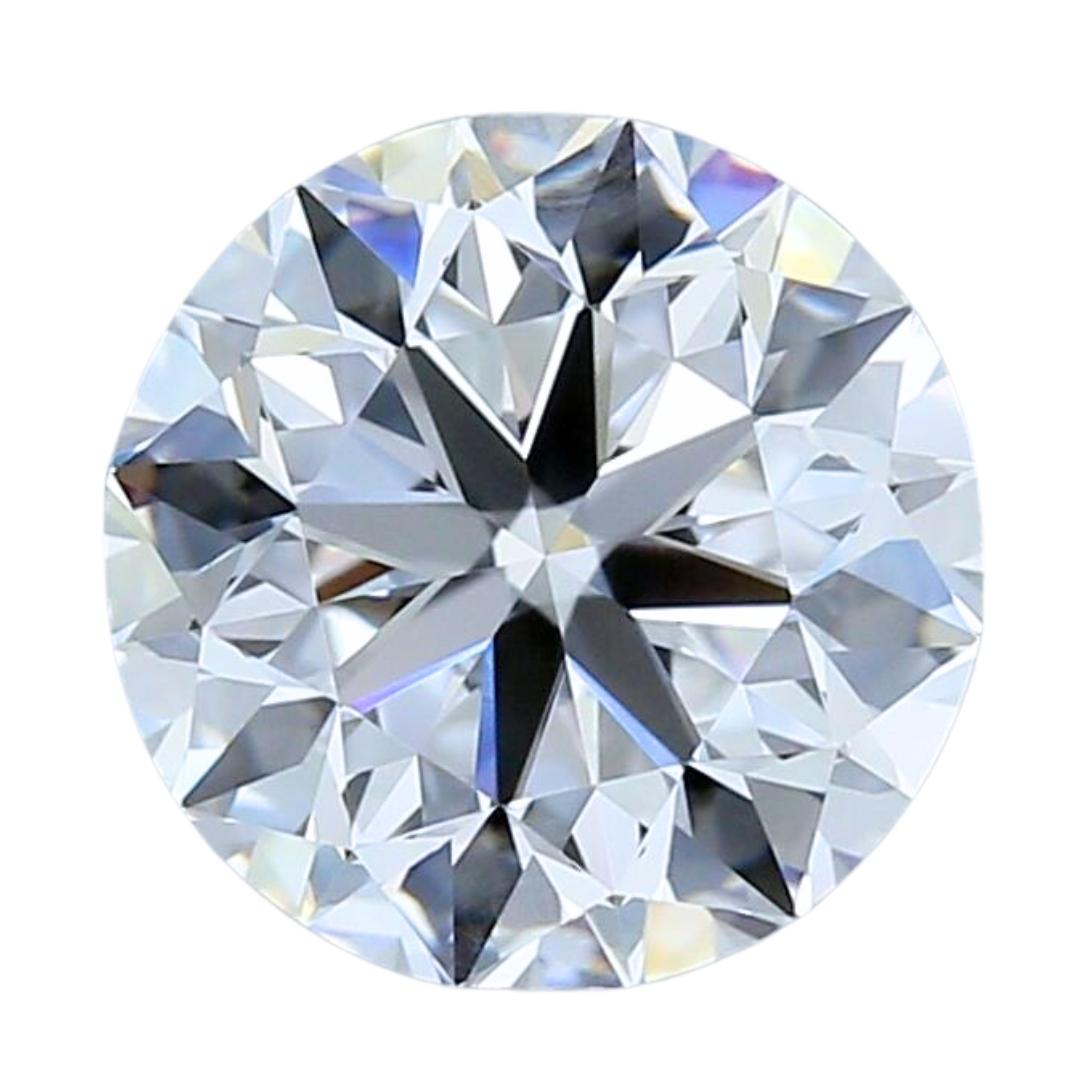 Precious 2.02ct Ideal Cut Round Diamond - GIA Certified 2