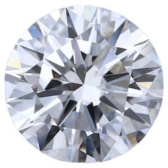 Précieux diamant rond taille idéale de 3.00 ct - certifié GIA