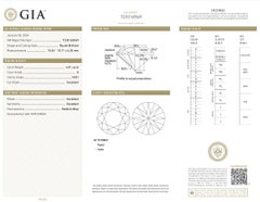 Precious 4.01ct Ideal Cut Round-Shaped Diamond - GIA Certified