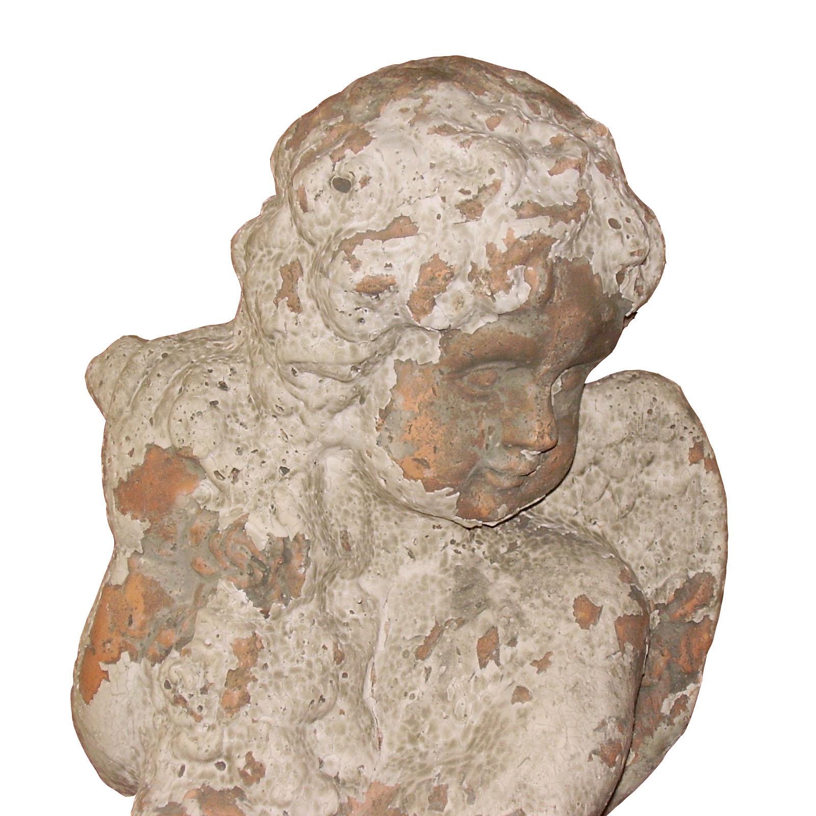 Preziosa ancient Italian statue depicting 