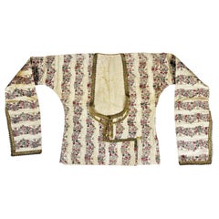 Precious brocaded silk ceremonial bodice - Indian or Persian Late 18th