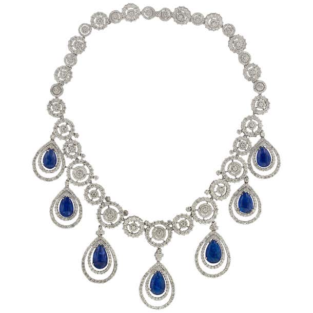 Precious Diana M. Diamond Necklace For Sale at 1stDibs | expensive ...