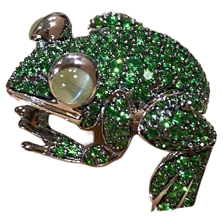 Bague Grenouille Réglable En Alliage – Design Animé, Coloris Vert/Bleu, Bijou Fantaisie Pour Femme