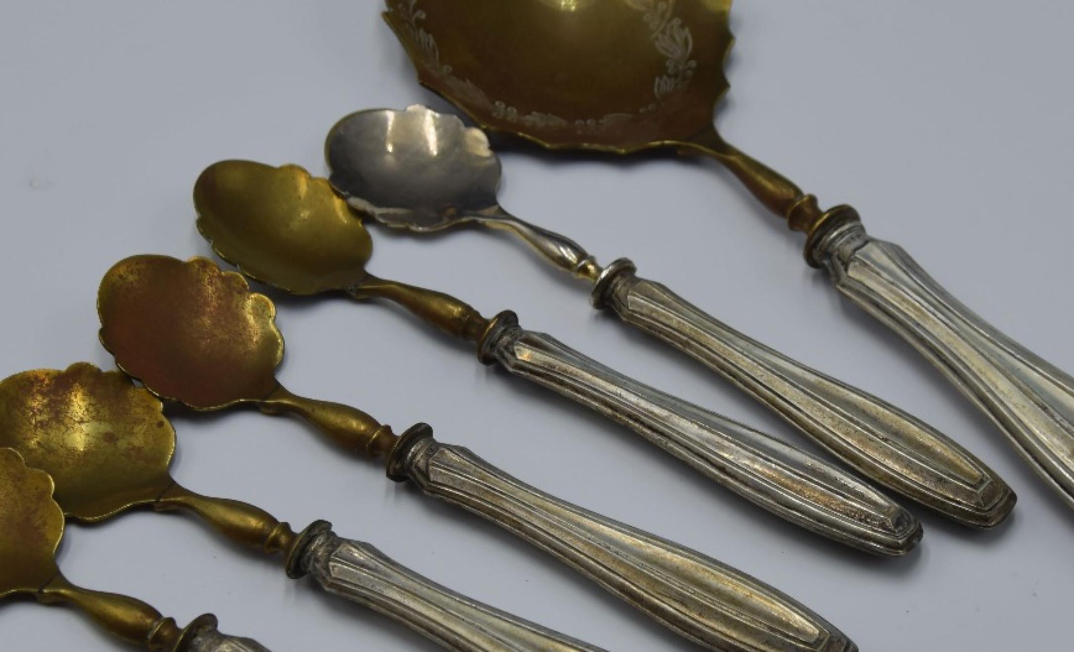Art déco Set à glace précieux, 19e siècle en vente
