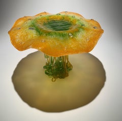 "Precious", Murano Glass Centerpiece, Handmade in Italy, Unique Design, 2022