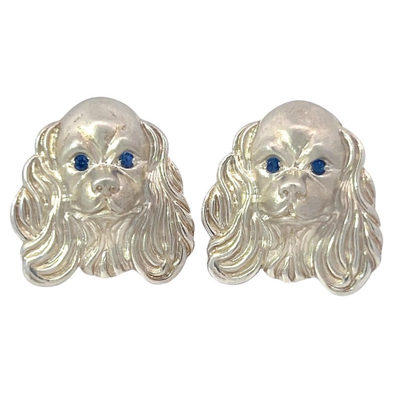 Orecchini A Forma Di Cane In Argento Sterling 925 - Ipoallergenici, Con Confezione Regalo, 9,7 Mm - 2