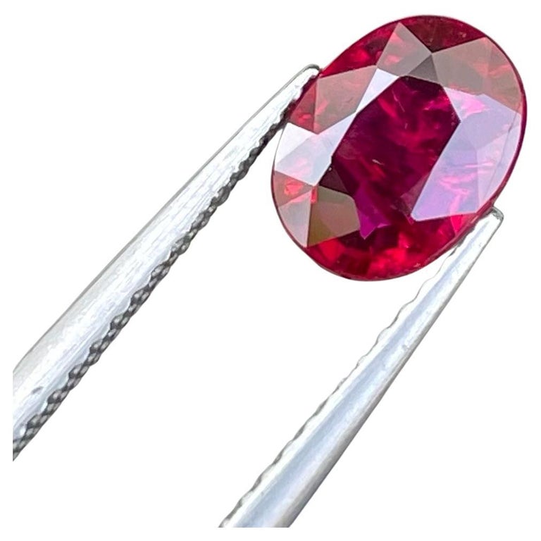 Precious Pigeon Blood Natural Ruby Stone 1.52 CTS Gem For Jewellery