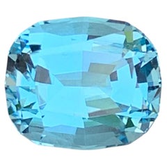 Precision Cut Cyan Blue Color Topaz Gemstone for Ring & Pendant Jewellery